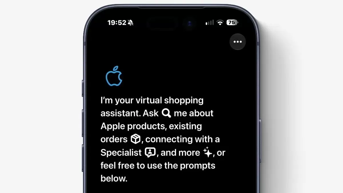 Apple Store tətbiqinə süni intellektli alış-veriş köməkçisi gəlir